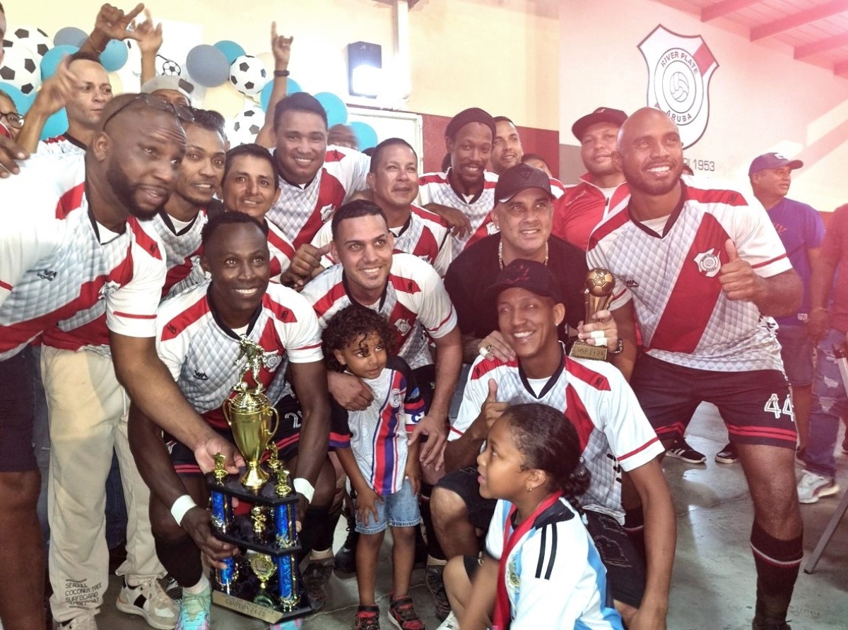Riverplate a bira Campeon di Copa Henry Tromp 35Plus di Fedeveta