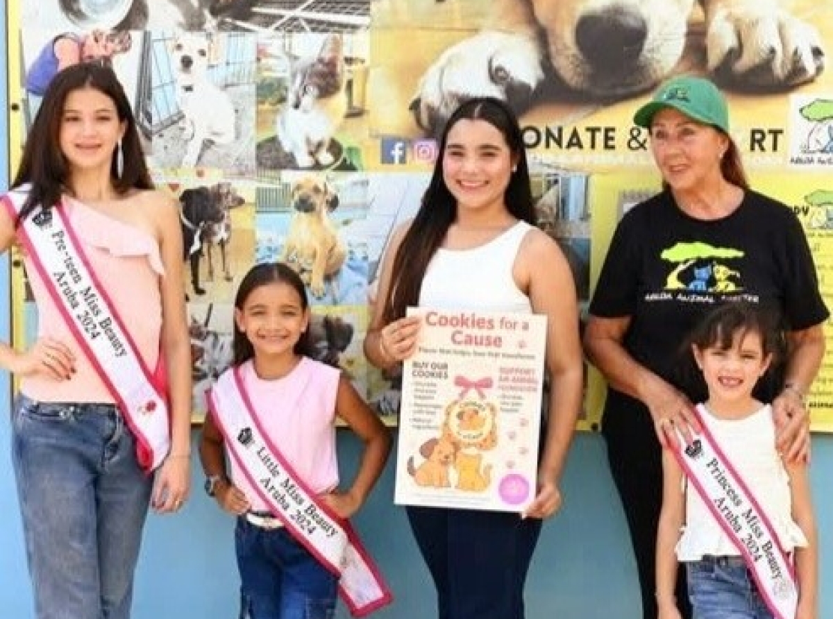 Cas Princesa Aruba cu proyecto ‘Cookies for a Cause’