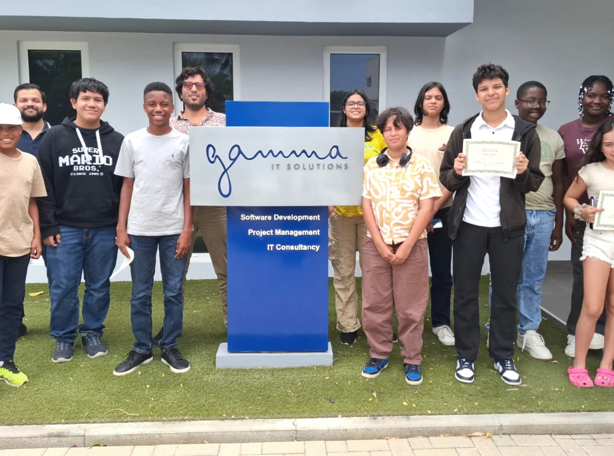 Exitoso lesnan di Coding di Gamma IT Solution duna na hobennan