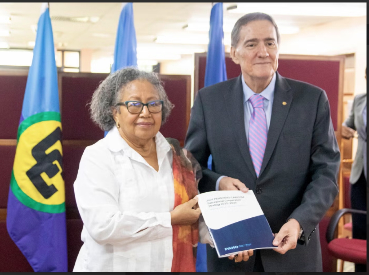 PAHO y CARICOM a firma strategia di cooperacion pa atende cu retonan comun di salud publico den Caribe