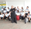 Delegacion di 30 persona entre hoben y adulto a biaha pa Roma pa participa den e Hubileo 2025