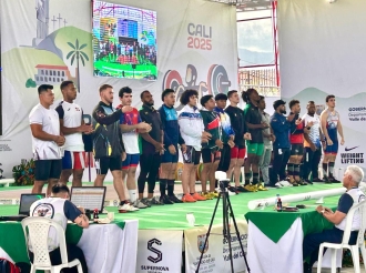 Atleta Laertes Araque ta participa den Campeonato Panamericano de Mayores na Colombia