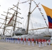 Diadomingo awor Buque Gloria di Colombia lo ta na Aruba