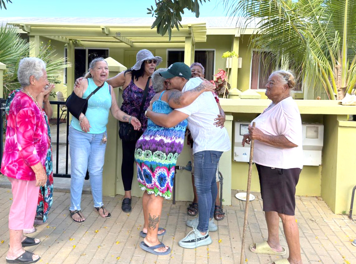 Ministro Wendrick Cicilia bishitando esnan na Pos Chiquito