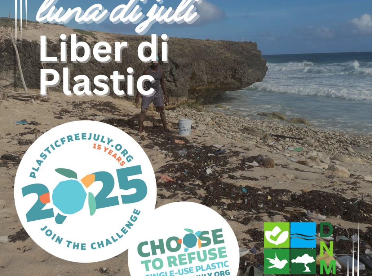 Impacto di plastic rond mundo incluyendo Aruba ta uno ireversibel y ta cabando cu e naturalesa y bida marino