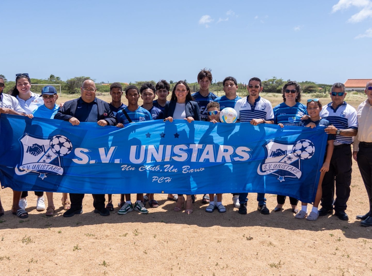 Veld di Unistars na Pos Chiquito lo haya prome FIFA Arena