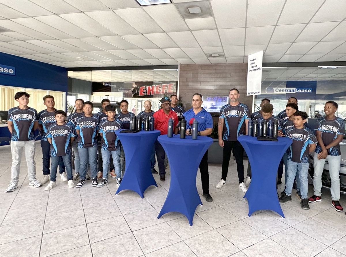 Hyundai y Garage Centraal ta bira patrocinado oficial di Aruba Little League