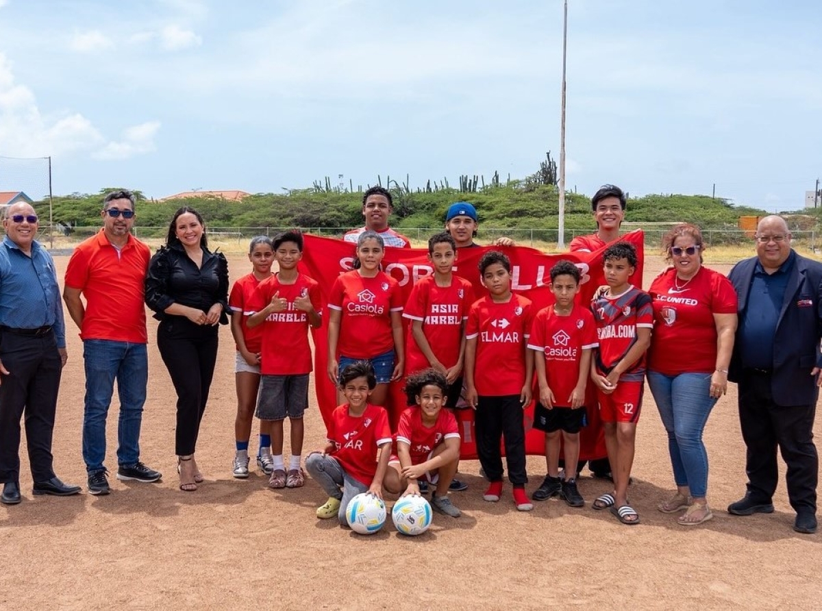 Veld di Sport Club United na Boegoeroei tambe lo haya FIFA Arena