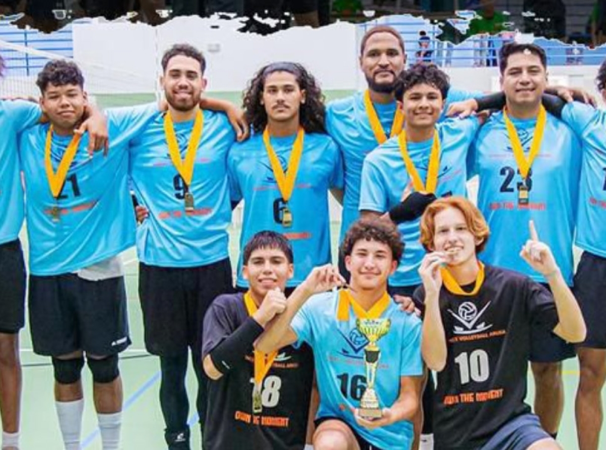 Team di Volleyball a start un GoFundMe pa nan por viaha pa Hulanda