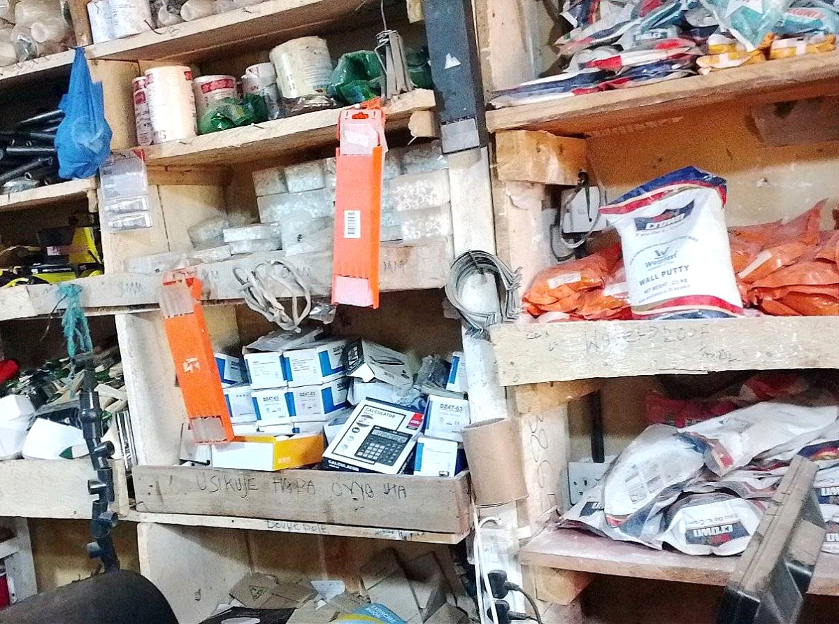 Pa prepara Rehab Center pa Damas awor mester donacion di material di construccion
