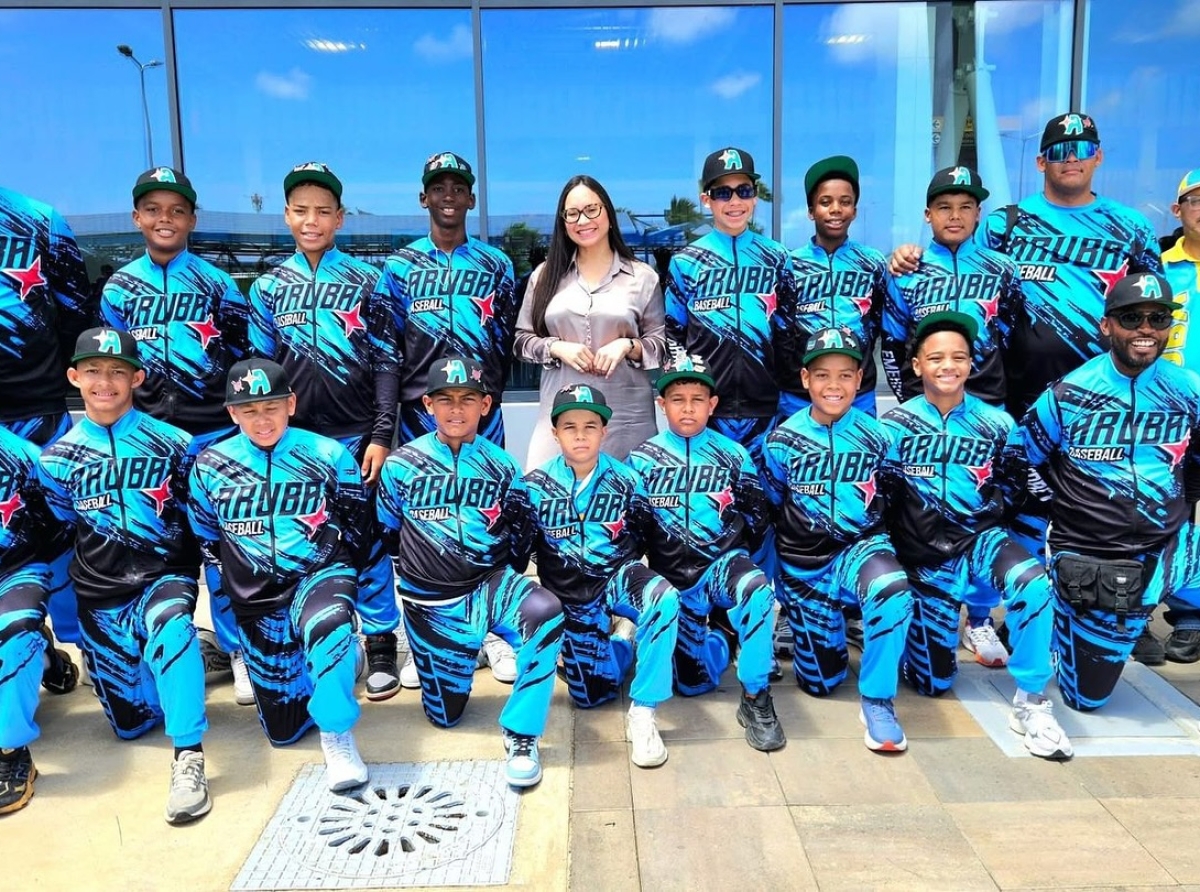 Ministro a desea team di Aruba Little League tur clase di exito na World Series na Williamsport