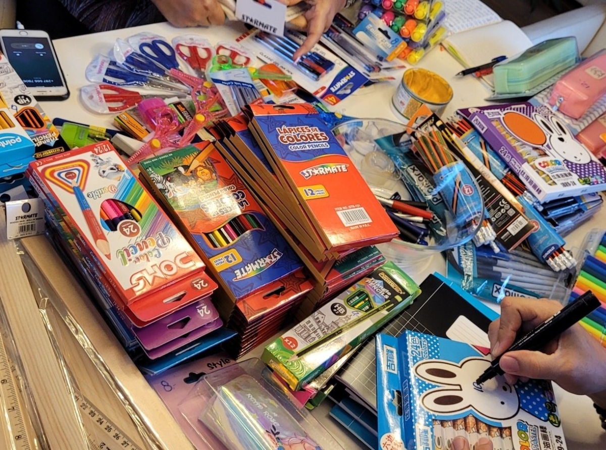 Aruba One Happy Island Lions Club cu campaña back to school
