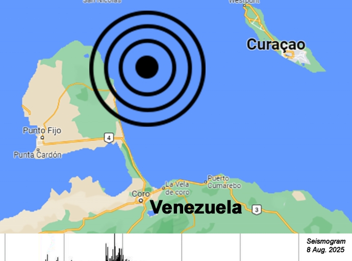Temblor di 3.6º magnitud registra Diabierna marduga Zuidoost di Aruba