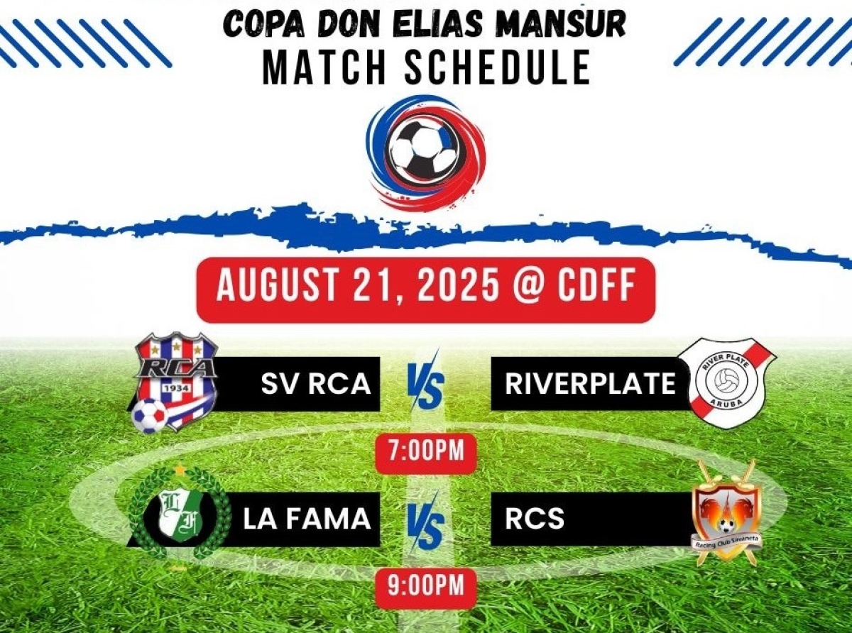 Centro Deportivo Frans Figaroa ta cede di Copa Don Elias Mansur