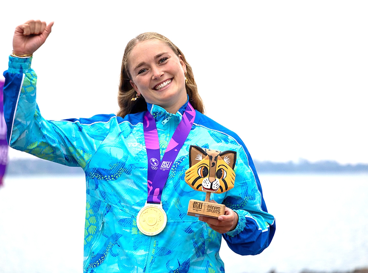 Zara Rozeboom a logra e prome oro pa Aruba na ASU2025