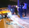 Dos auto den impacto fuerte na Kamay