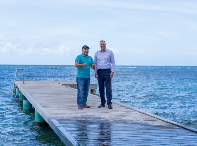Gobierno a pone 550 mil florin pa drecha e piernan y esun prome lo ta e Pier di Brisas del Mar
