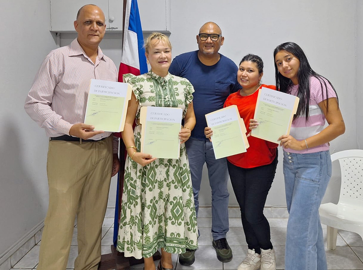 Contento cu nan participacion den Curso di Papiamento