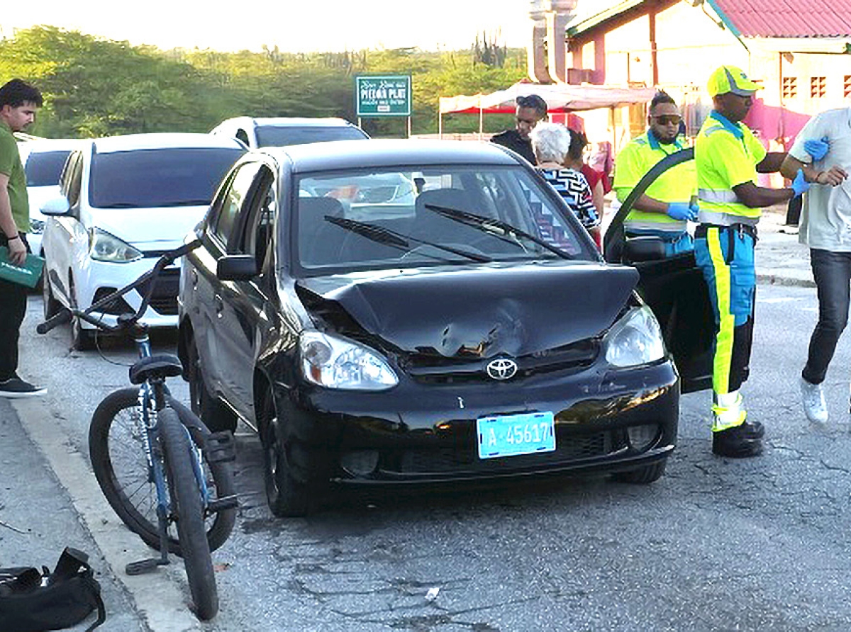 Hoben herida den accident di cadena na Santa Cruz