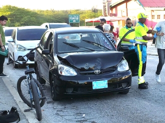 Hoben herida den accident di cadena na Santa Cruz