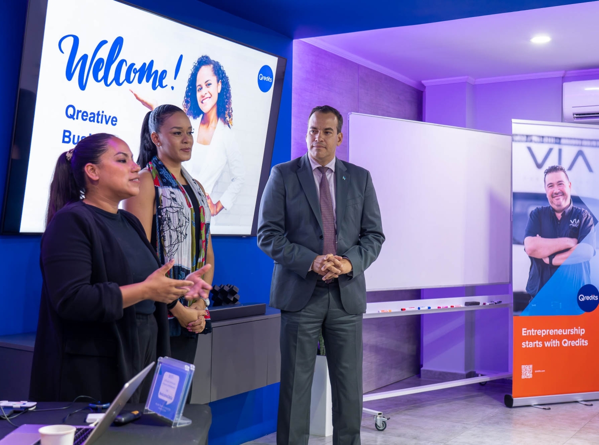 Qreative Business Academy, un di e pasonan concreto pa desaroyo di industria creativo na Aruba