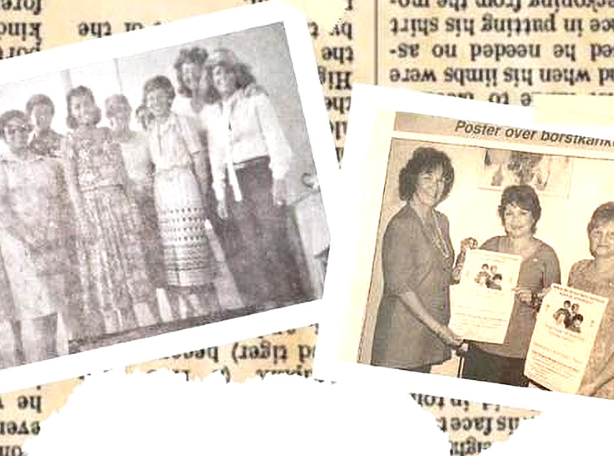 Diaranson tin apertura exhibicion di 90 aniversario Women’s Club of Aruba