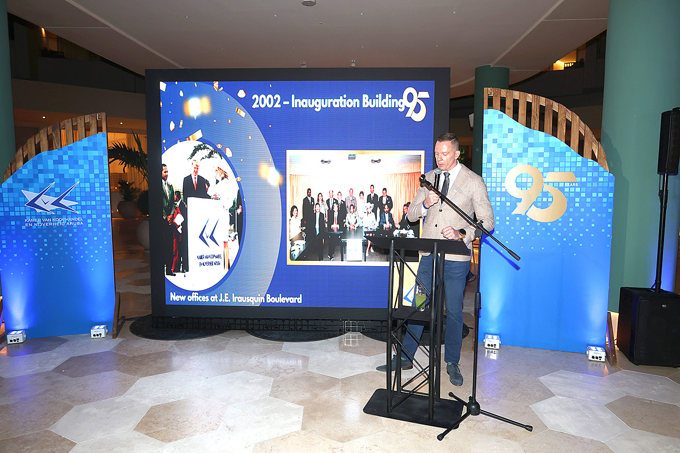 Celebracion 95 aniversario di Camara di Comercio y Industria   