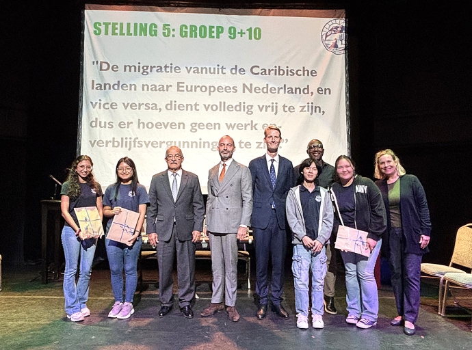 VNO a organiza dia special pa mas di 180 studiante di Colegio Arubano y Colegio Nigel Matthew