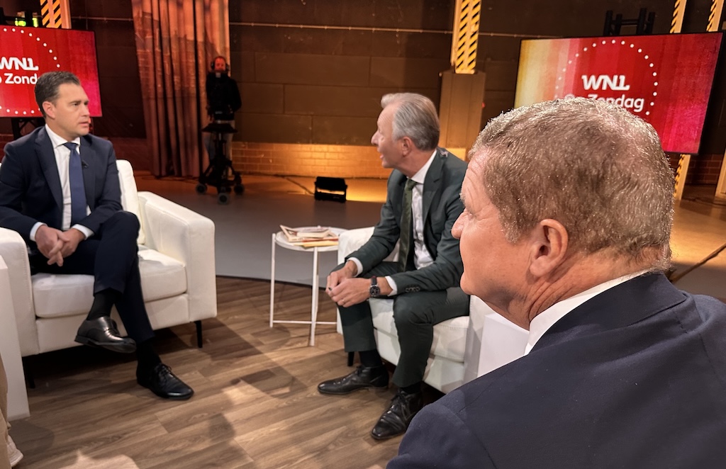 Minister-President Mike Eman tabata un invitado di 'WNL op Zondag'