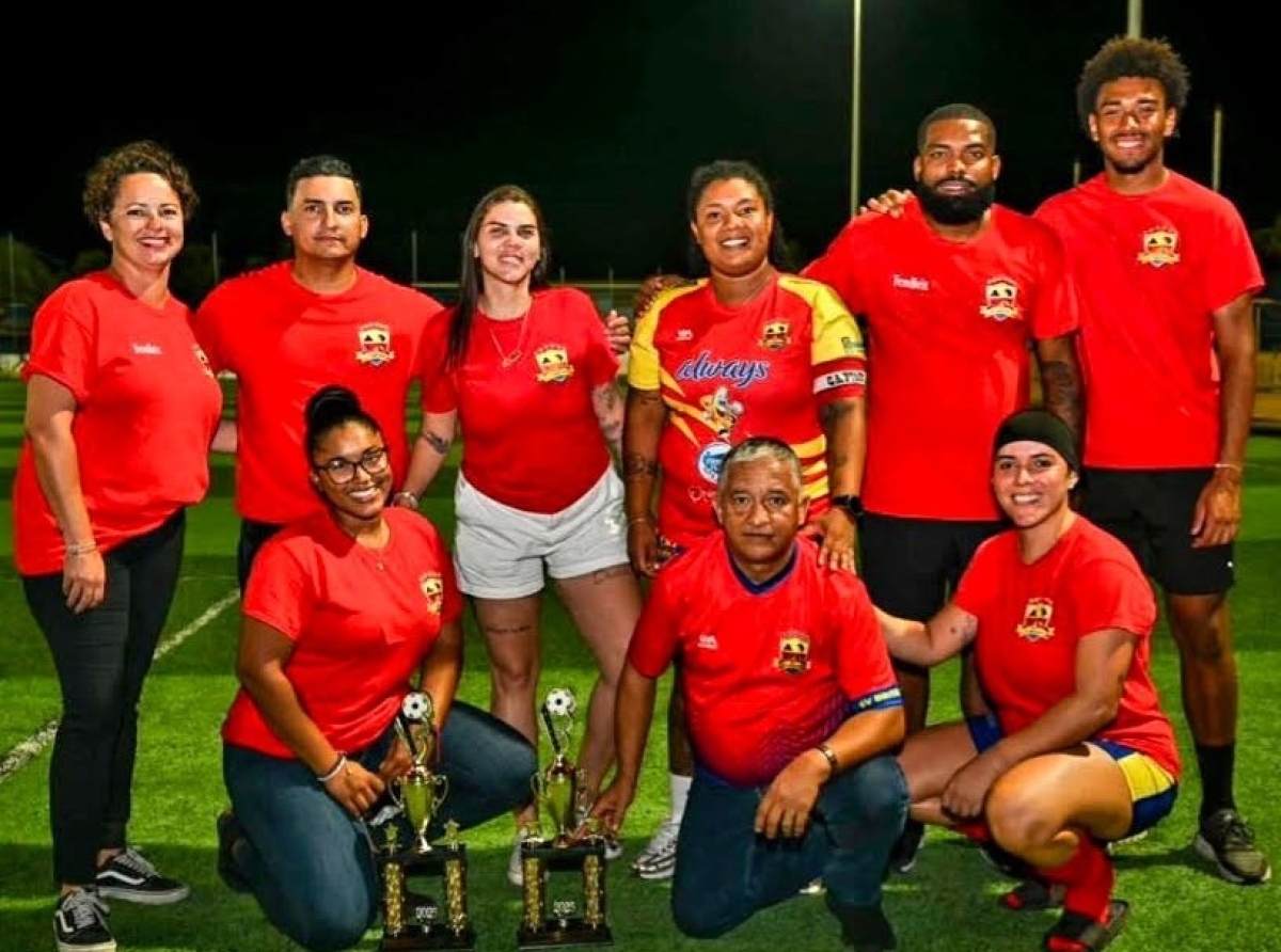 Addonsito ta felicita SV Britannia Damas cu pre campeonato 2025