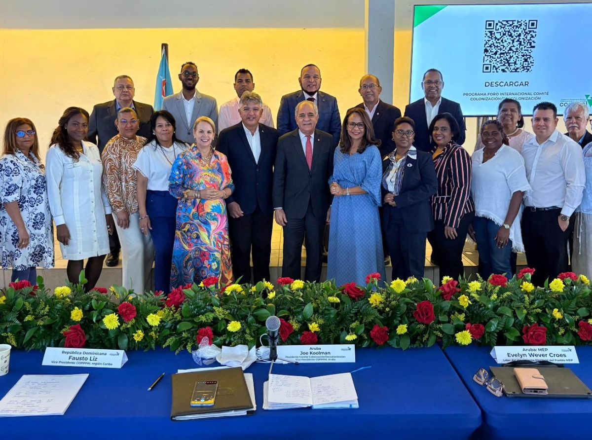 Partido MEP anfitrion exitoso conferencia regional di COPPPAL na Aruba