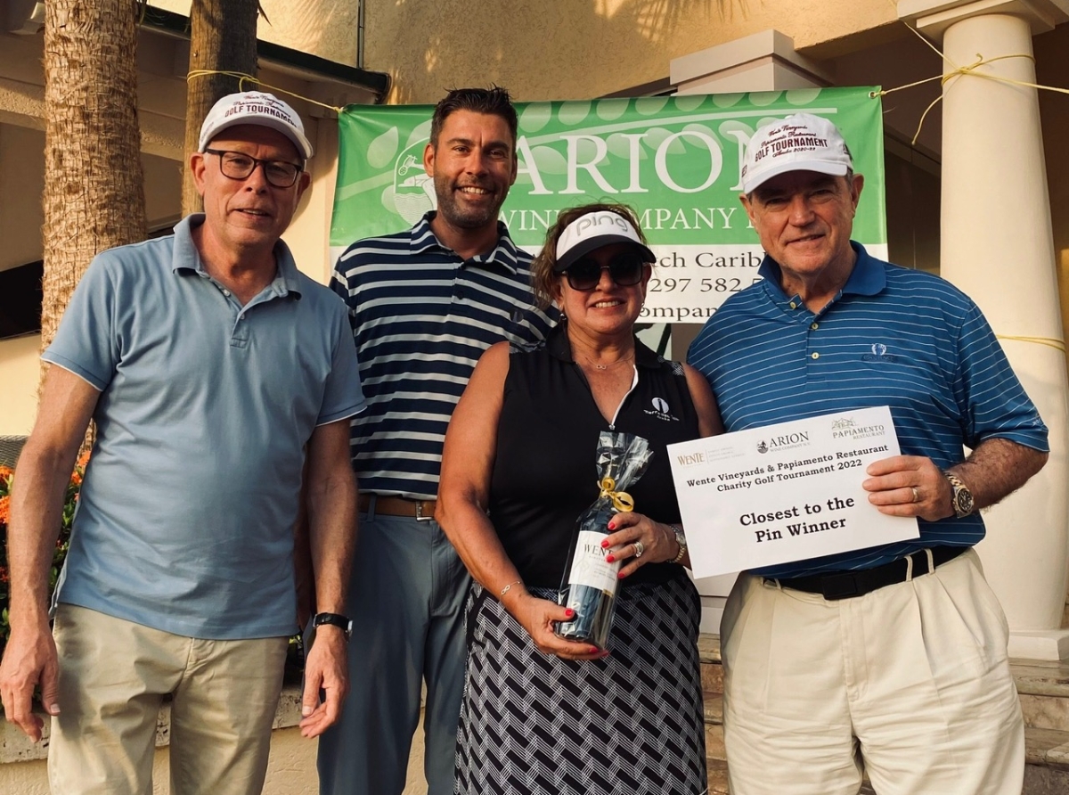 Tur cos ta cla pa e di 17 edicion di Wente Vineyards & Arion Wine Company Golf Tournament