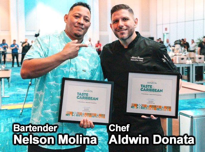 Chef Aldwin Donata a bira ganador y ta awor den Aruba Culinary Team