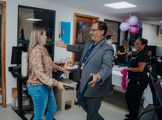 Charine Solognier-Croes ta empleado di luna di augustus di Hospital