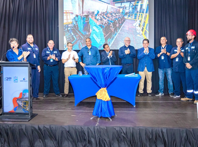 Motor Diesel Generator DG-7 di Wärtsilä entrega oficialmente na WEB