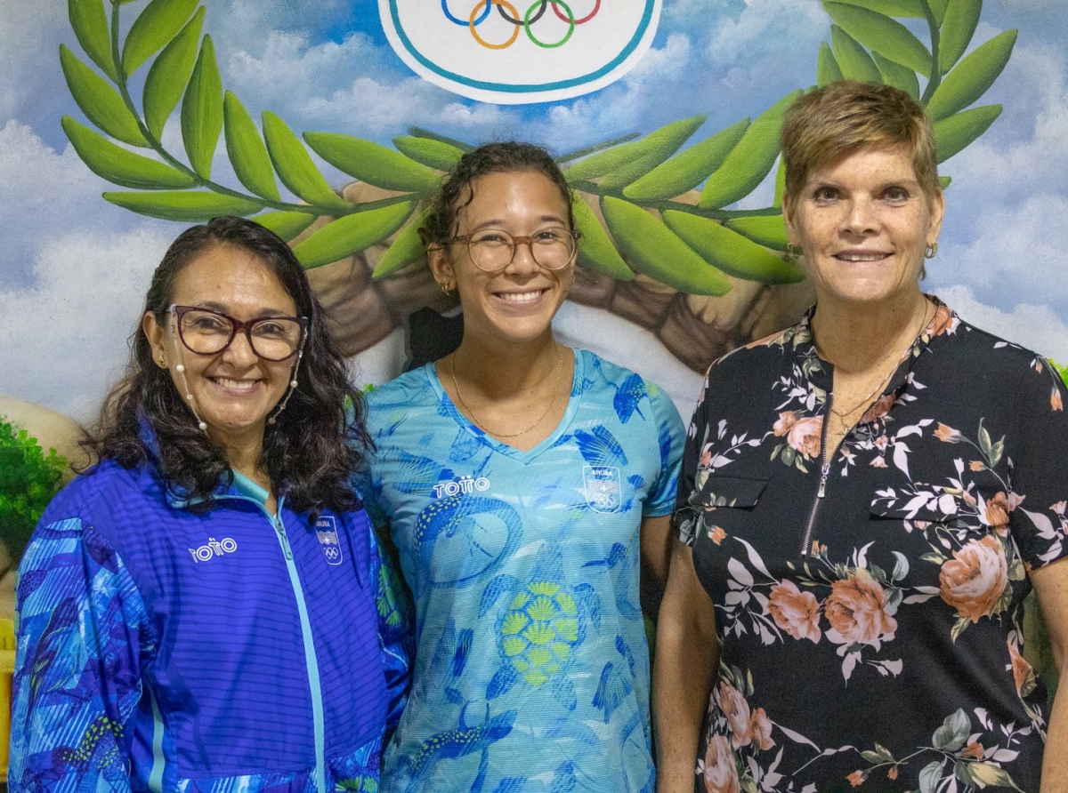 Atleta Olimpico Chloë Farro ta rumbo pa Spaña pa su educacion y entrenamento