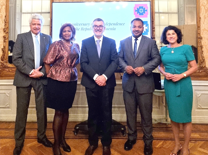 Aruba a bay felicita pais Armenia cu nan Dia Nacional