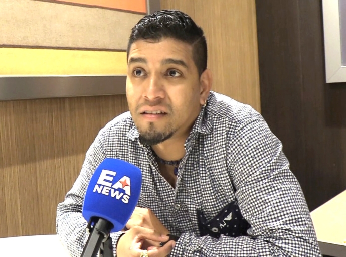 Studiante Arubiano Jose Henriquez a comparti su experiencia aplicando pa un stage na Hulanda durante e reunion cu CKABB