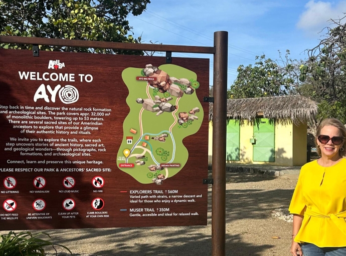 Fase 2 di proyecto di embeyecemento di Ayo Rock Formation ta cla