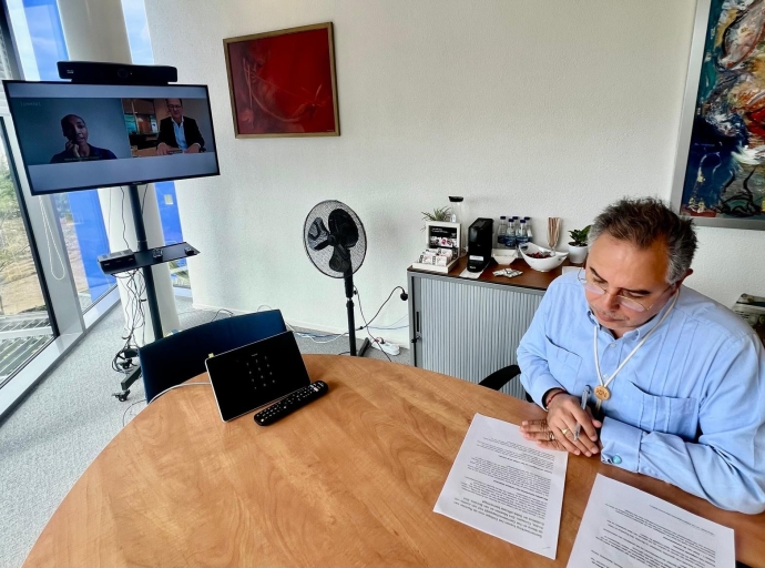 Colaboracion entre Instituto di Derechonan Humano y Corte Comun di Aruba y di e otro islanan den Reino a bira oficial