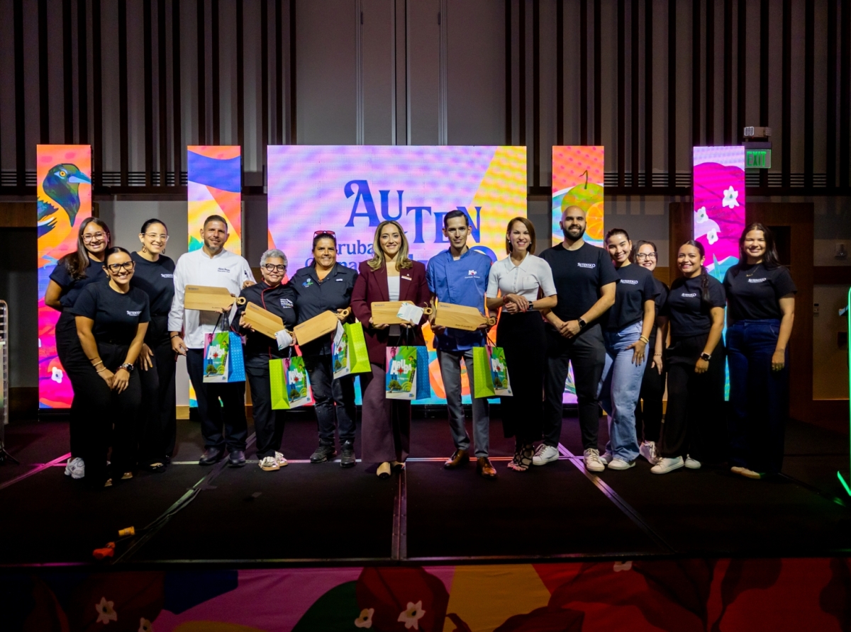 Mas cu 175 studiante a participa den e prome tayer di Autentico Culinary Festival