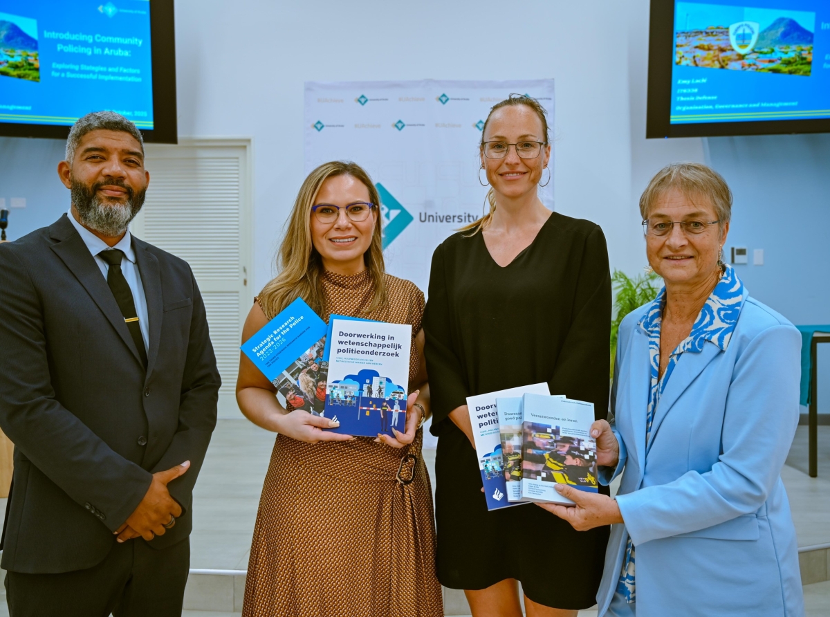 Sesion inspirativo pa Polis cu cientifico hulandes Dr. Sarah Stronks