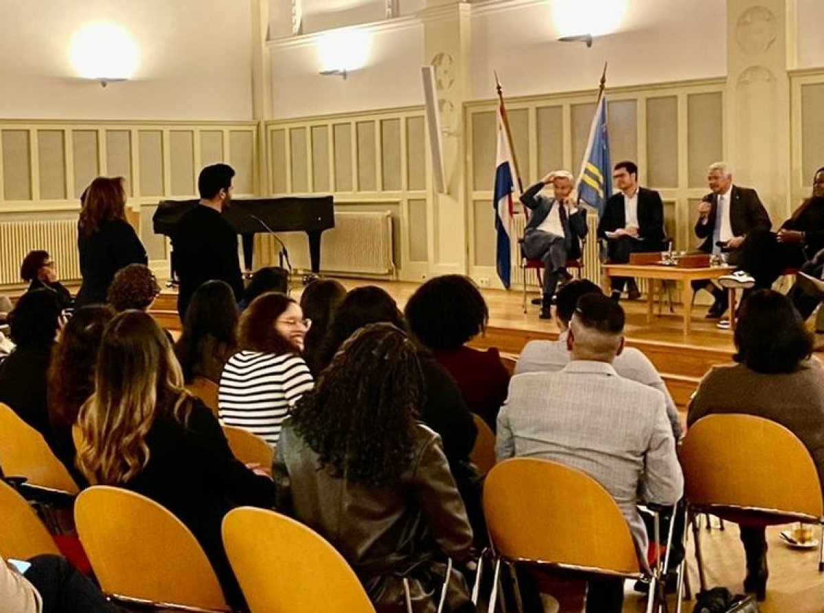 Exitoso Politiek Cafe organiza pa Gabinete di Aruba