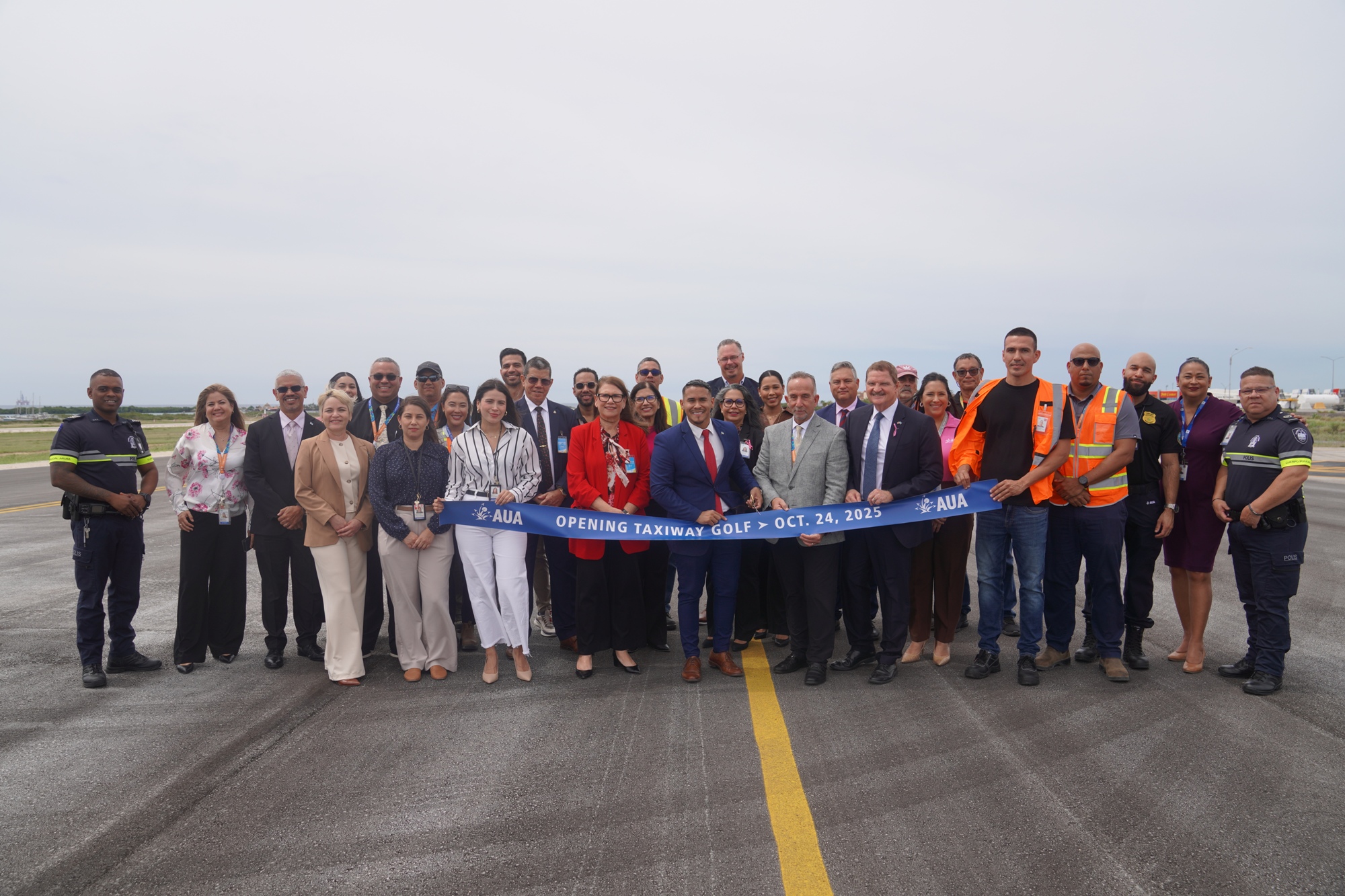 Reapertura di e Taxiway Golf lo alivia e proceso operacional na aeropuerto