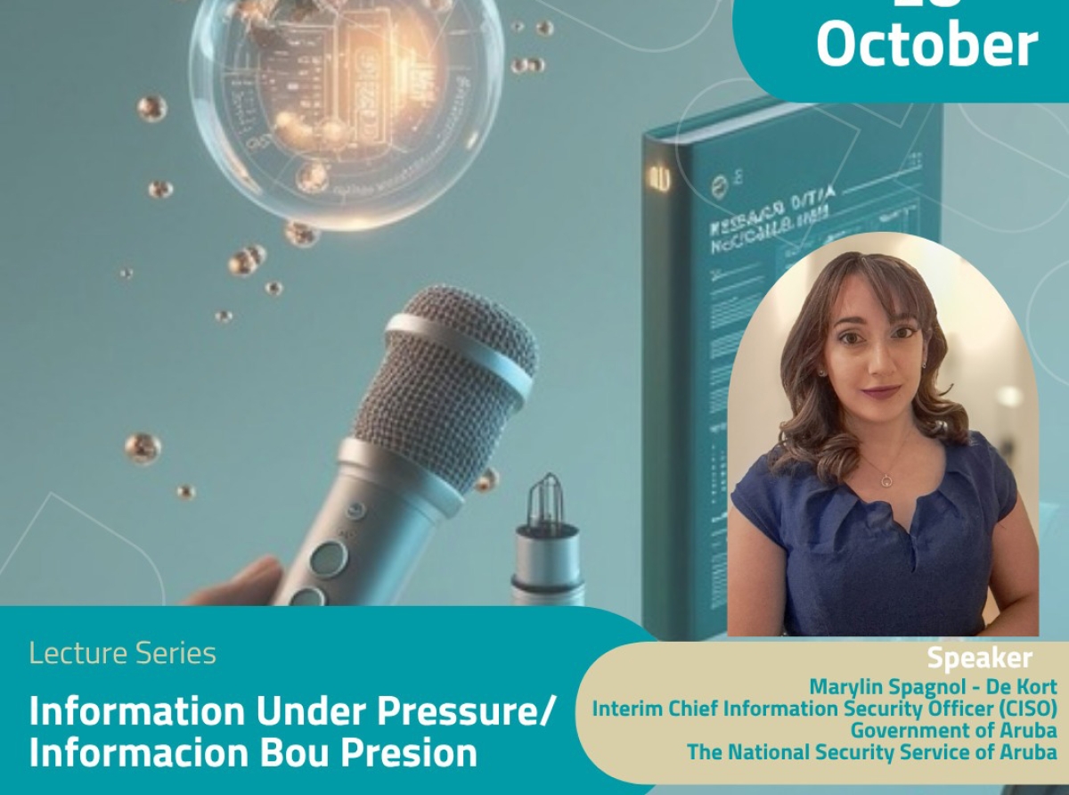 ‘Informacion bou Presion’ ta sigui cu su tercer sesion na Universidad di Aruba
