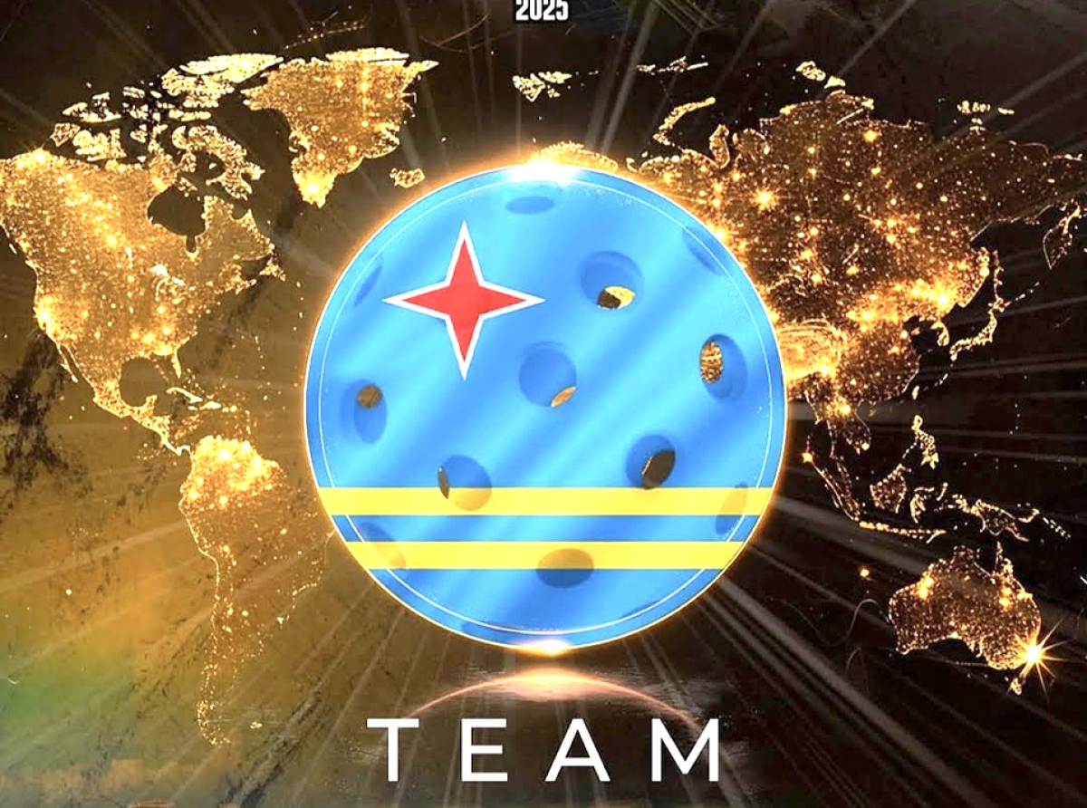 Aruba tin un team participando na Pickleball World Cup 2025