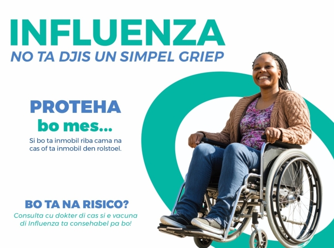  Maneho pa pashent inmobil na cama of den rolstoel ricibi vacuna di Influenza