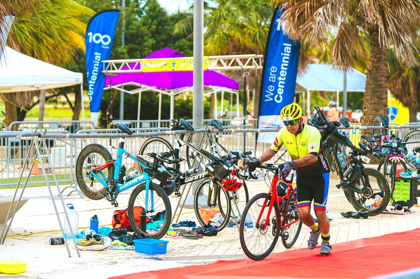 Aruba Bank contento di a patrocina Aruba Long Distance Triathlon 2025