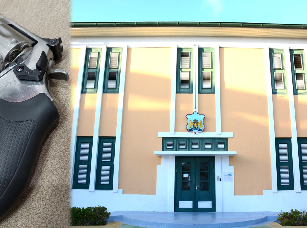 Castigo combina pa hoben di 17 aña cu tabata bende marihuana y tabatin revolver