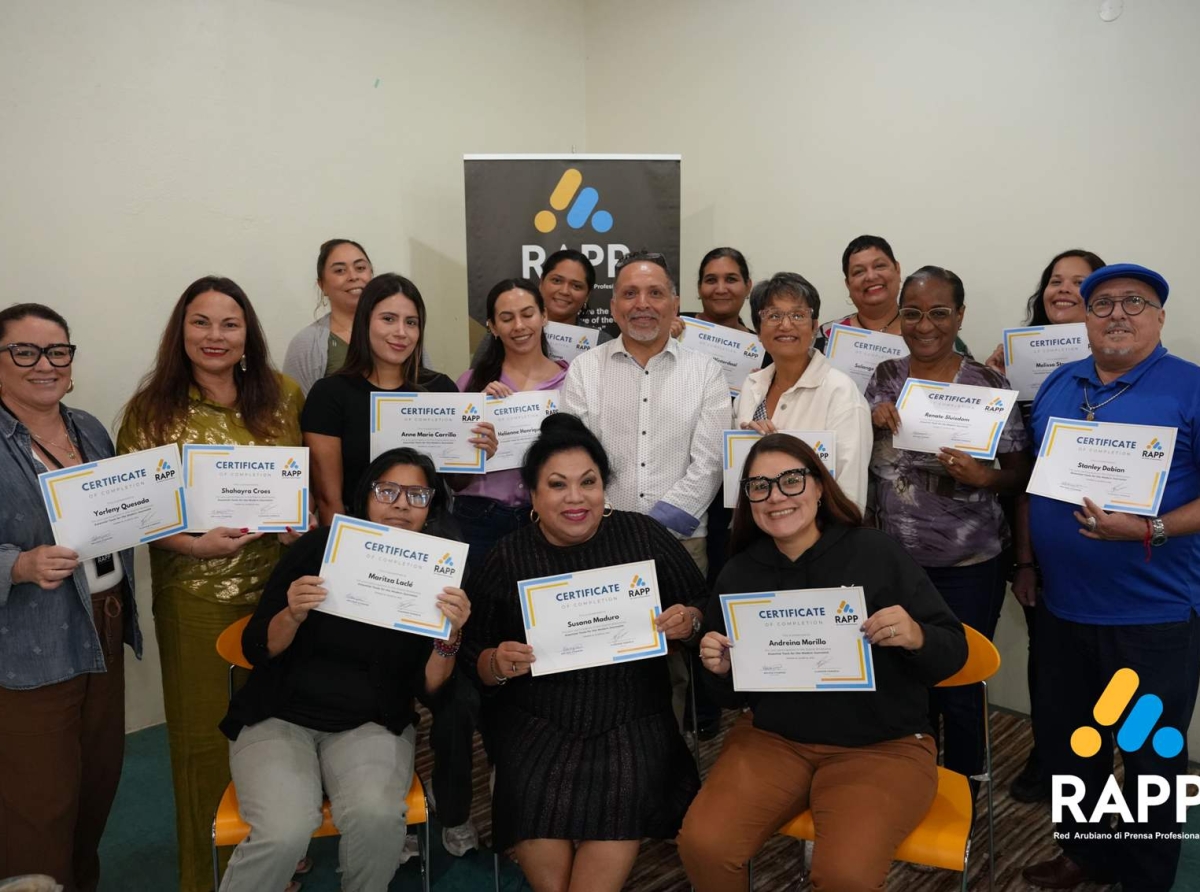 ‘RAPP Digital Bootcamp 2025’ a yuda profesionalnan local desaroya nan destresanan digital